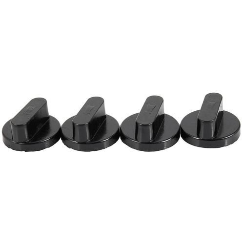 Pack Of 4 Gas Stove Knobs Easy To Install Practical Replacement Elegant Switch Knob for Gas Stove R