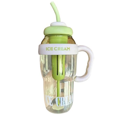 Nouveau 1300ml Portable Paille Tasse D¿Eau Sport Bouteille D¿Eau Voyage En Plein Air Tasse À Café Running Riding Ca