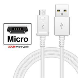Cable USB Chargeur Blanc pour Huawei P SMART - Cable Universel Port Micro  USB Data Chargeur Synchronisation Transfert Donnees Mesure 1 Metre