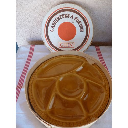 Service À Fondue En Porcelaine De Gien