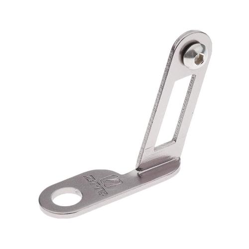 1 Set Vélo Numéro Plaque Titulaire Cycle Vélo Support Accessoires Gris