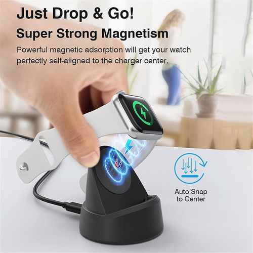 Usb Charger Base For Watch Charger Wireless Charging Station For Series 9 8 6 5 4 3 Se