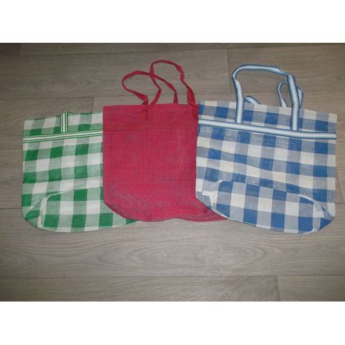 Sac cabas courses plage divers coloris NEUF