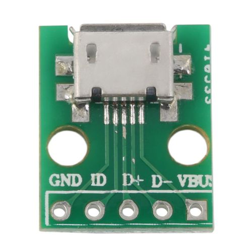 Adaptateur MICRO USB ? DIP 5 brocheAdaptateur MICRO USB ? DIP 5 broches