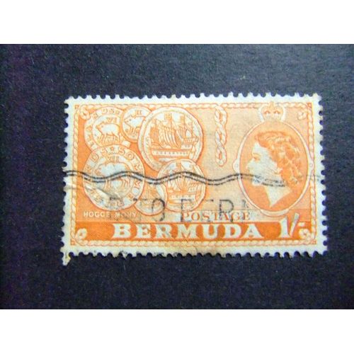 50 Bermudes 1953 / Séries Courante Elizabeth Ii Et Monnaies / Yvert 142 Fu
