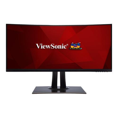 ViewSonic VP3481A - Écran LED - incurvé - 34" - 3440 x 1440 WQHD+ - MVA - 400 cd/m² - 3000:1 - HDR10 - 5 ms - 2xHDMI, DisplayPort, USB-C - haut-parleurs