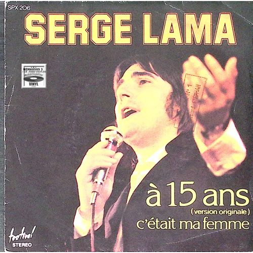 Serge Lama - A 15 Ans -
