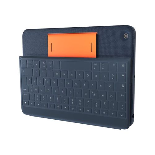 Logitech Rugged Combo 3 For Education - Clavier et étui - Apple Smart connector - Éducation K-12 - pour Apple 10.2-inch iPad (7ème génération, 8ème génération, 9ème génération)