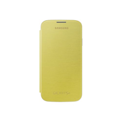 Samsung Flip Cover Ef-Fi950byeg - Étui À Rabat Pour Téléphone Portable - Jaune - Pour Galaxy S4