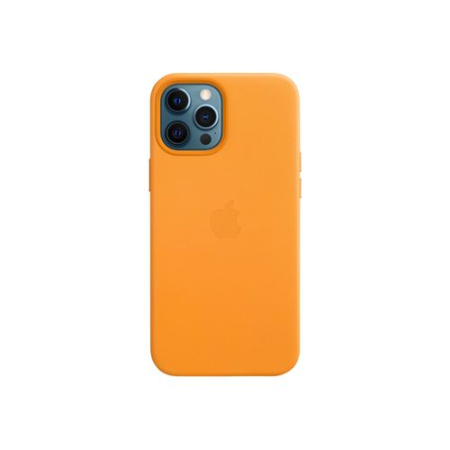Apple - Coque De Protection Pour Téléphone Portable - Avec Magsafe - Cuir - Pavot De Californie - Pour Iphone 12 Pro Max