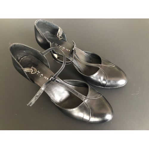 Escarpins Jonak Taille 38 Escarpins Cuir Noir Chaussures À Talons Jonak 38