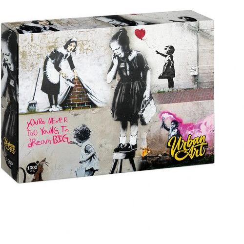 Banksy: Girl On A Stool (1000 Piece Jigsaw Puzzle) [] Puzzle, Uk - Import