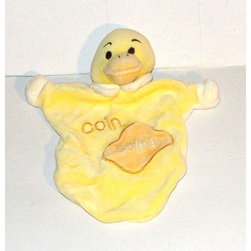 Doudou Canard Jaune Marionnette Eveil Et Tendresse Cmp