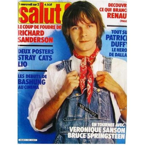 Salut 147 1981 Renaud Sechan/Sanson/Shake/Bashung/P Hernandez/Magdane/Lio/Clayderman/Patrick Duffy/Juvet/Sanderson/Sardou