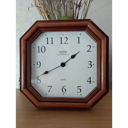 Vintage 70's horloge murale "Vedette" Made in France