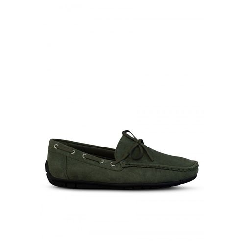 Mocassin Enfiler Taille Homme Vert