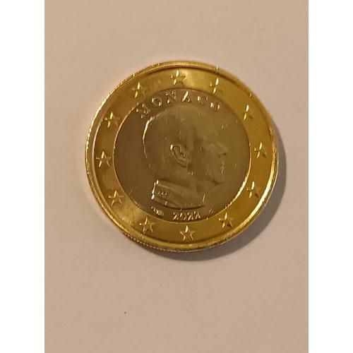 Piéce De 1 Euro,Le Prince Albert Monaco 2022
