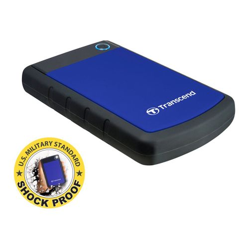 Transcend StoreJet 25H3B - Disque dur - 2 To - externe (portable) - 2.5" - USB 3.0