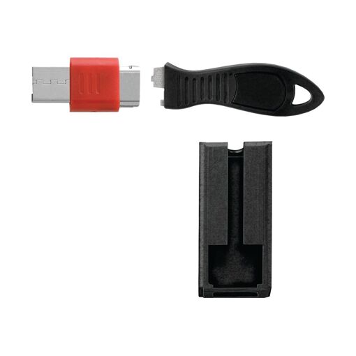 Kensington USB Port Lock with Cable Guard - Square - Bloqueu