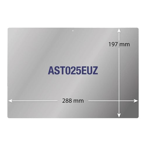 Targus Privacy Screen - Filtre de confidentialité de PC tablette - largeur 12,3 pouces - pour Microsoft Surface Pro (Mi-2017), Pro 4