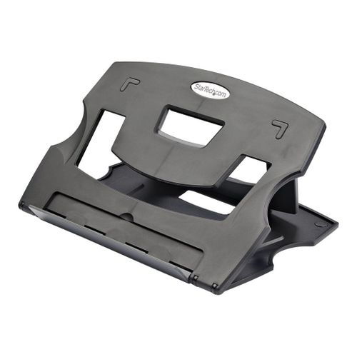 StarTech.com Support ajustable pour ordinateur portable - Rehausseur de PC portable ergonomique - Socle de notebook / tablette - bureau - 9" - 13" - Conformité TAA