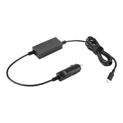 Lenovo 65W USB-C DC Travel Adapter - Adaptateur d'alimentation pour voiture - DC 12 / 24 V - 65 Watt - Campus - pour ThinkPad X1 Yoga Gen 8 21HQ