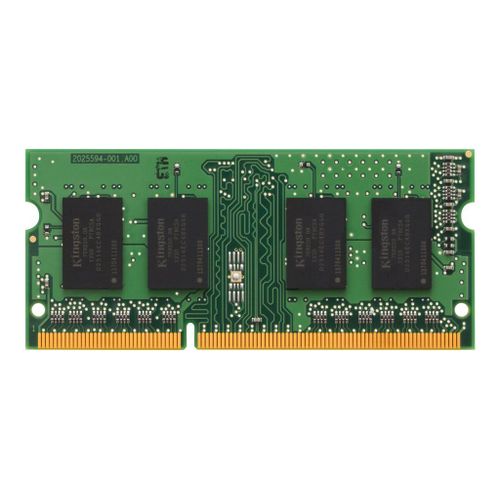 Kingston - DDR4 - module - 4 Go - SO DIMM 260 broches - 2666 MT/s / PC4-21300 - CL17 - 1.2 V - mémoire sans tampon - non ECC