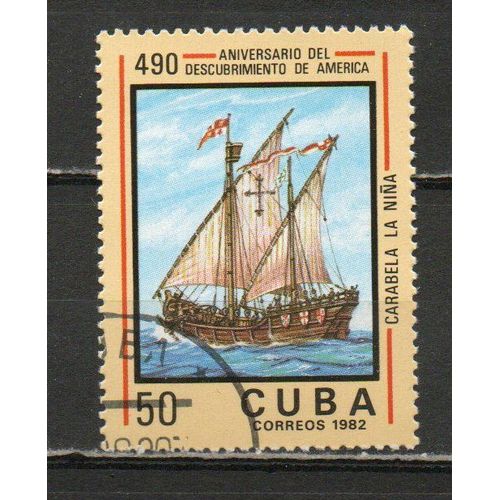 Timbre-Poste De Cuba