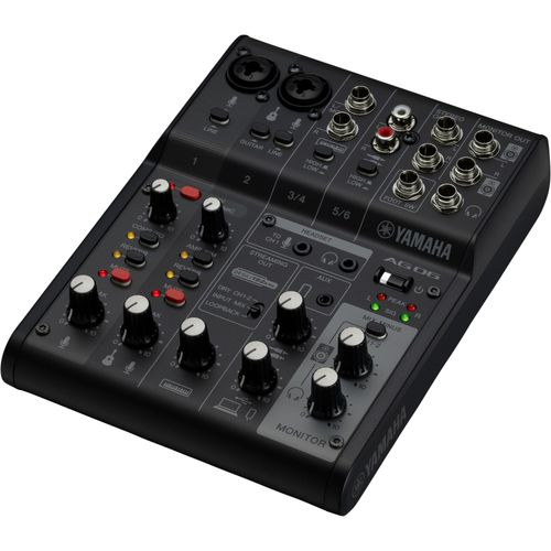 Yamaha AG06MK2B table de mixage live streaming