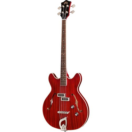Guild Newark St. Collection Starfire I Bass Cherry Red Basse Hollow Body