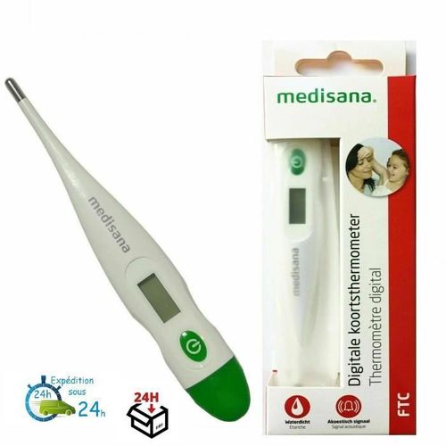 Thermomètre Digital Pour Fièvre De Medisana Etanche Arrêt Automatique Affichage Lcd Avec Affichage Numérique