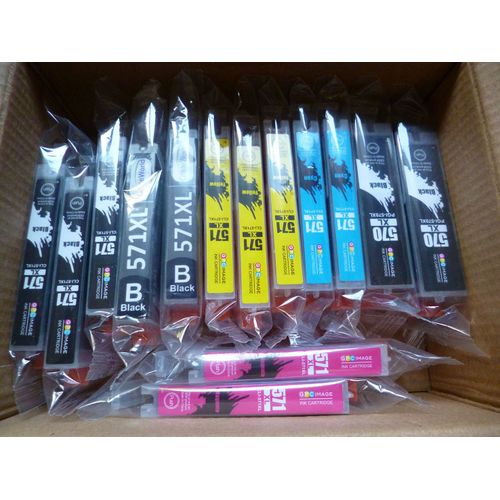 cartouches encres T570XL et T571XL pour canon pixma.