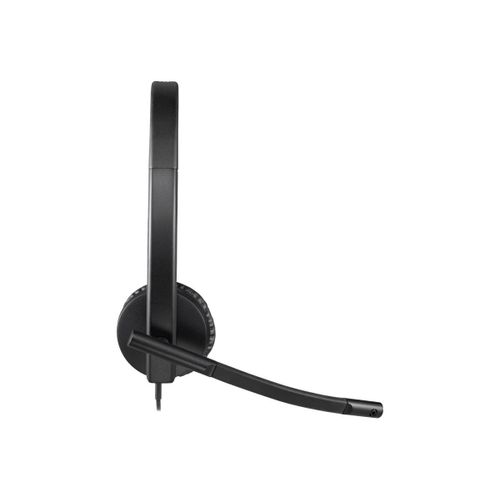 Casque USB Logitech H570e - Micro-casque - sur-oreille - filaire