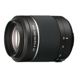 Téléobjectif Sony 55-200 mm f/4.0-5.6 DT SAM pour a (alpha) DSLRA100, DSLR-A200, A230, A300, A330, A350, A380, A500, A550, A700, SLT-A65 (SAL552002)