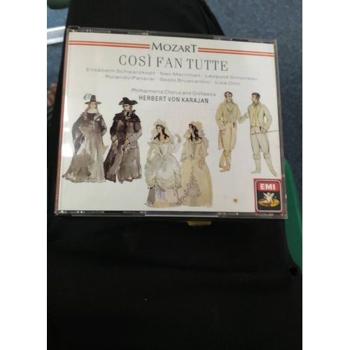 Coffret Cd Mozart Cosi Fan Tutte