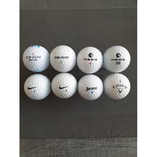 Lots De 8 Balles De Golf Nike