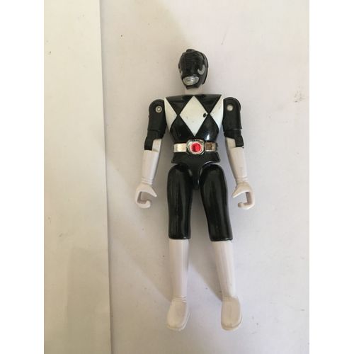 Figurine Power Rangers Mighty Morphin Noir Bandai 1993 Seule