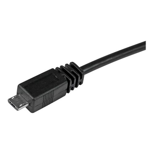 StarTech.com Câble USB 2.0 A vers Micro B de 2 m - Cordon USB A vers USB Micro B - M/M - Câble USB - USB (M) pour Micro-USB de type B (M) - USB 2.0 - 2 m - noir