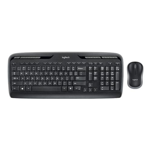 Ensemble sans fil Logitech MK330 - Ensemble clavier et souris - sans fil - 2.4 GHz - Français - noir