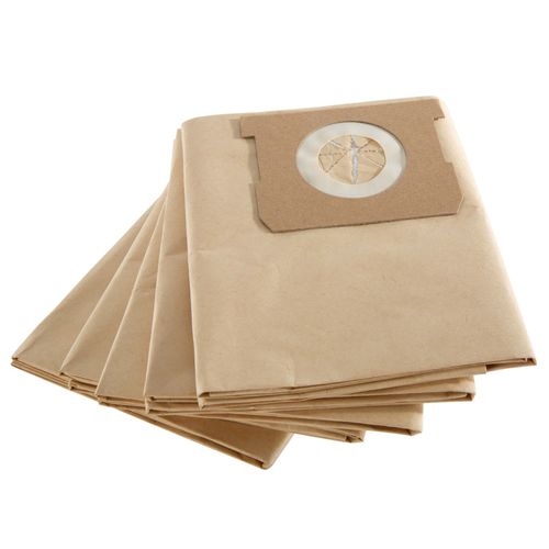 AREBOS 5x sac aspirateur sac à poussière pour aspirateurs industriels 1600W