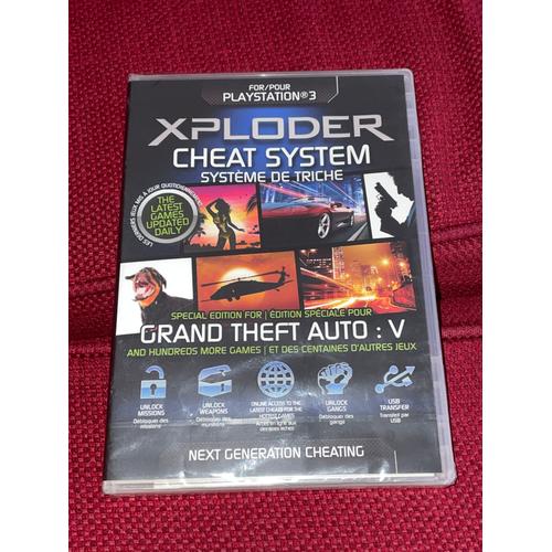 Xploder Cheat System Grand Theft Auto V Ps3