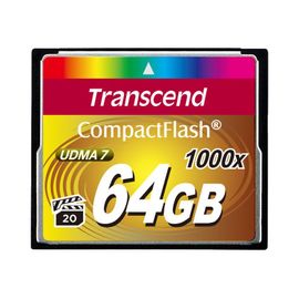 Transcend Ultimate - Carte mémoire flash - 64 Go - 1000x - CompactFlash