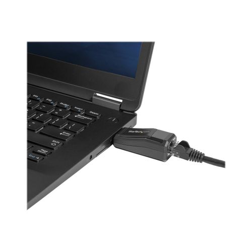 StarTech.com Réseau adaptateur USB 3.0 vers Gigabit Ethernet - NIC USB vers RJ45 pour réseau 10/100/1000 - Adaptateur réseau - USB 3.0 - Gigabit Ethernet - noir