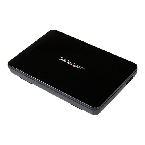 StarTech.com Boîtier Externe pour Disque Dur 2.5" SATA III et SSD sur port USB 3.0 avec Support UASP - Format Portable - Boitier externe - 2.5" - SATA 6Gb/s - USB 3.0 - noir - pour P/N:...