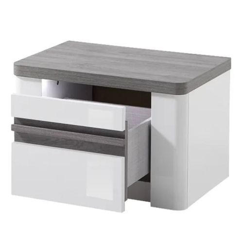 Table De Chevet Led ¿ L. 55,4 X H. 37 X P. 39,5 Cm