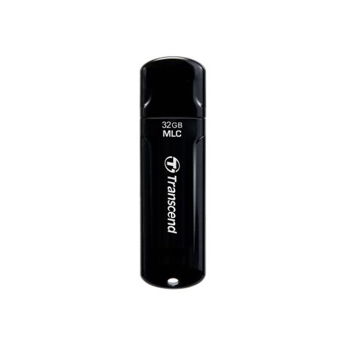 Transcend JetFlash Endurance Series 750 - Clé USB - 32 Go - USB 3.0 - noir piano