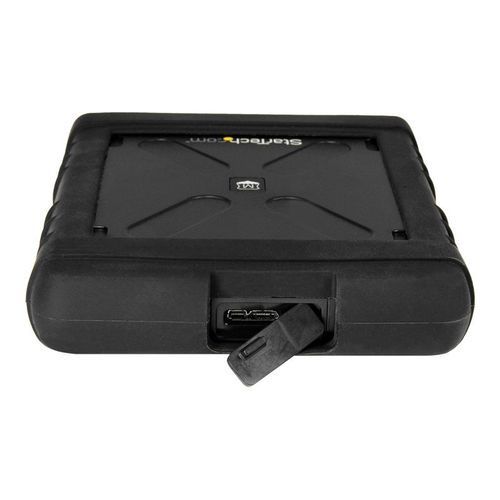 StarTech.com Boîtier USB 3.0 antichoc pour disque dur SATA 6Gb/s de 2,5" - Boîtier HDD / SSD robuste avec UASP - Qualité militaire - Boitier externe - 2.5" - SATA 6Gb/s - SATA 6Gb/s, USB 3.0 -...