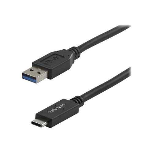 StarTech.com Câble USB vers USB-C de 1 m - USB 3.1 (10 Gbps) - Certifié USB-IF - Câble USB A vers USB Type-C - Noir (USB31AC1M) - Câble USB - 24 pin USB-C (M) pour USB type A (M) - USB 3.1 - 1 m...