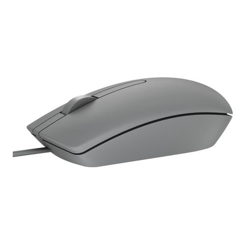 Dell MS116 - Souris - optique - 2 boutons - filaire - USB - gris