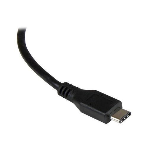 StarTech.com Adaptateur réseau USB-C vers RJ45 Gigabit Ethernet - USB 3.1 - Adaptateur réseau - USB-C - Gigabit Ethernet + USB 3.1 Gen 2 - noir